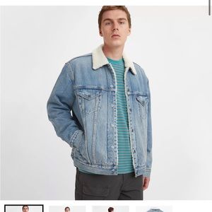Levi’s Premium Vintage Relaxed Fit Sherpa Trucker Jacket